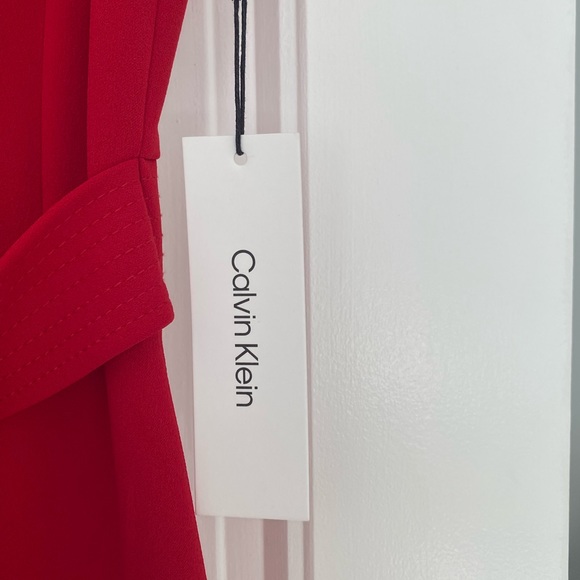 Red Calvin Klein dress - Picture 4 of 6